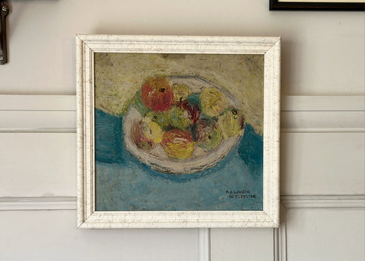 Peaches Painting | Oil On Board