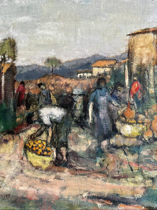 Village Study | Oil on Canvas