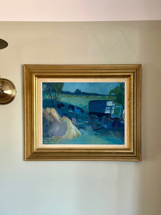 The Hay Cart | Oil On Canvas Painting