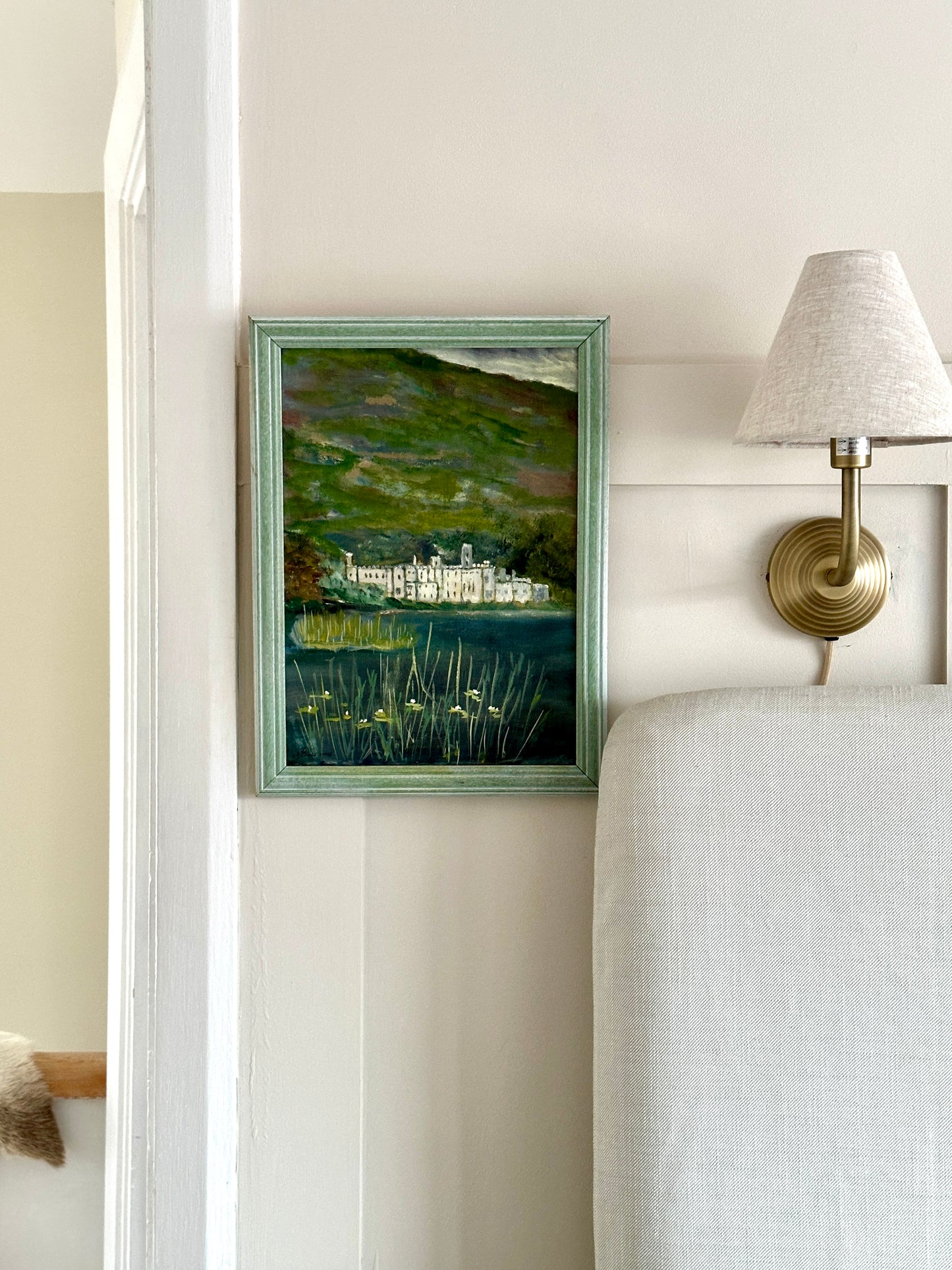 Kylemore Abbey Painting | Oil On Board