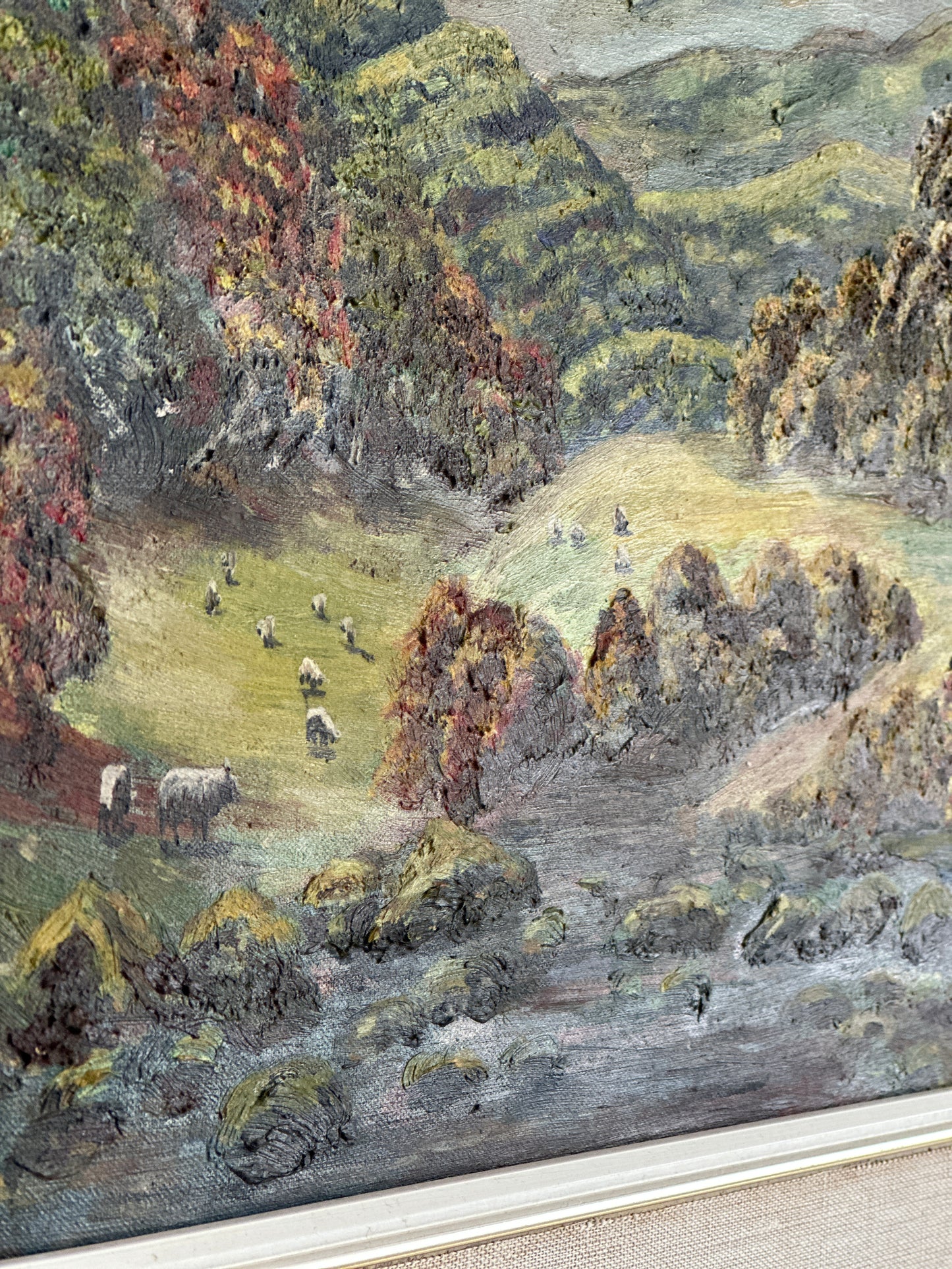 English Countryside | Oil On Board Painting