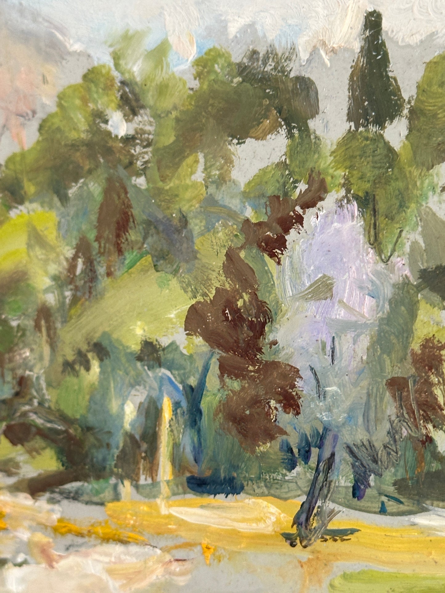 Gorse Point, Lake District | Oil On Board Painting