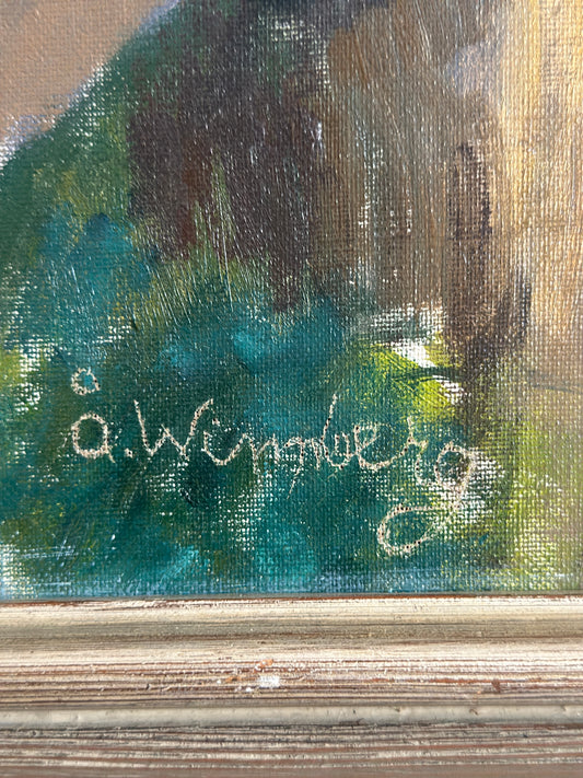 Waterway | Oil On Canvas Painting