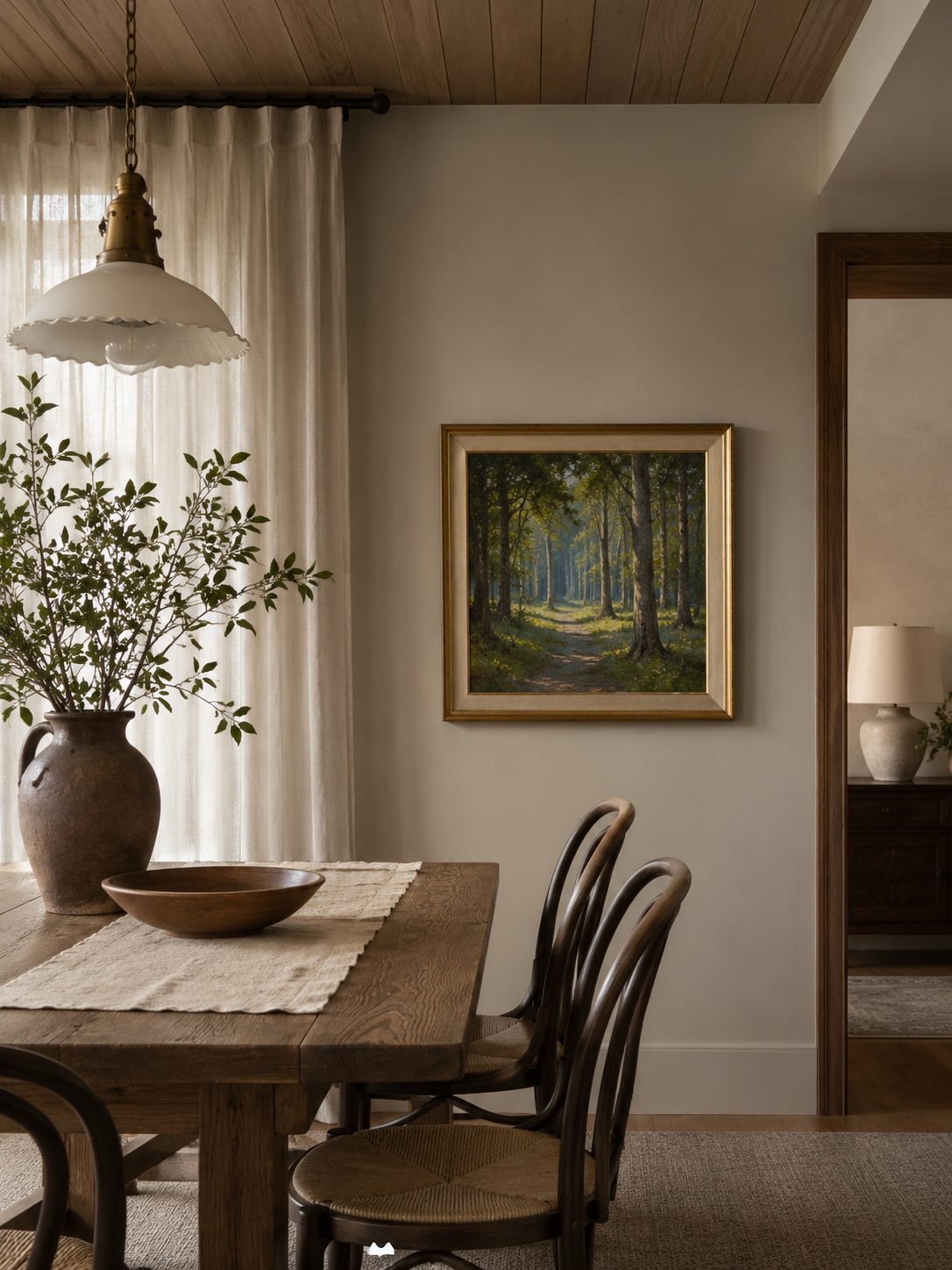 Woodland Serenity | Oil On Board Painting