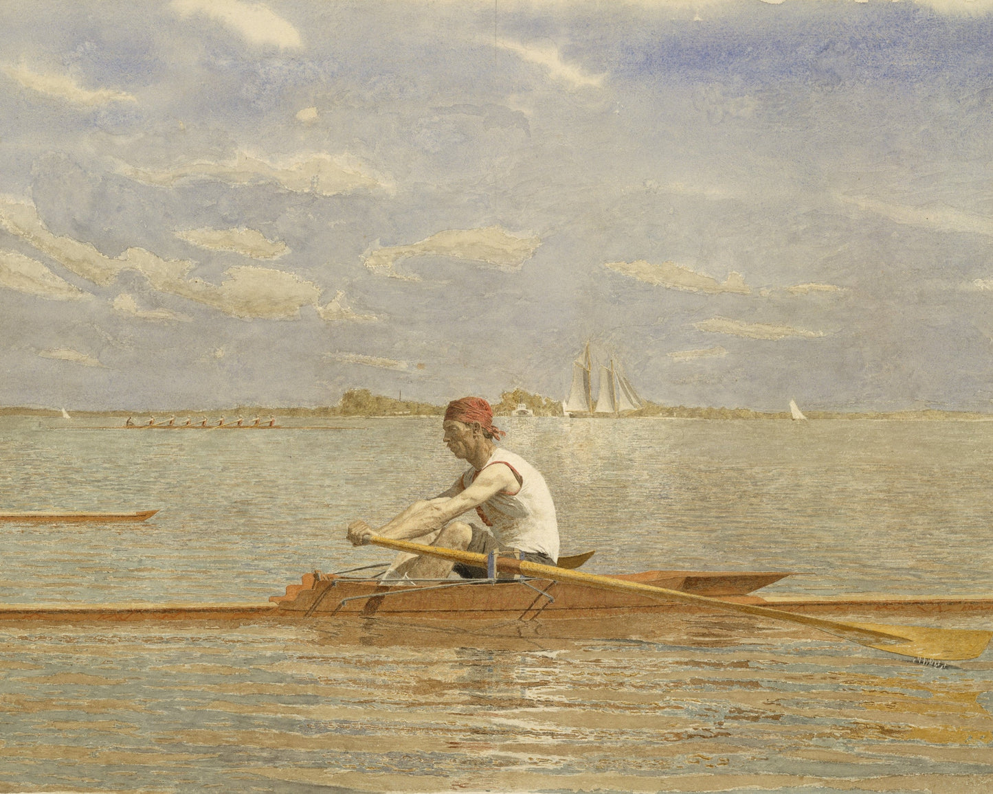 Single Row Giclée Art Print