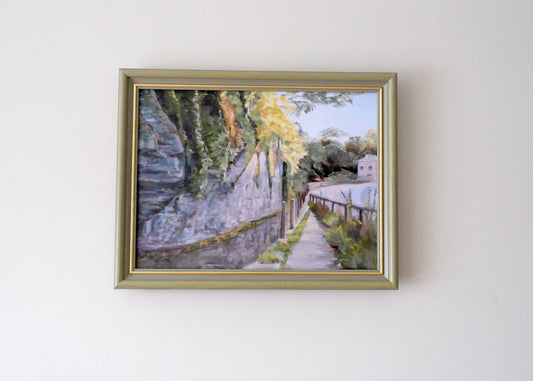 Stone Path Painting | Oil On Canvas