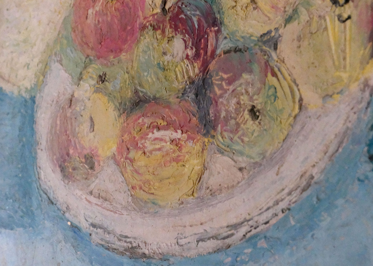 Peaches Painting | Oil On Board