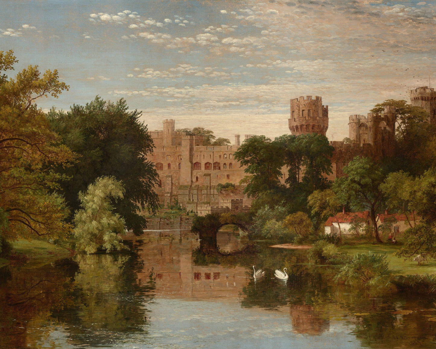 Warwick Castle Giclée Art Print