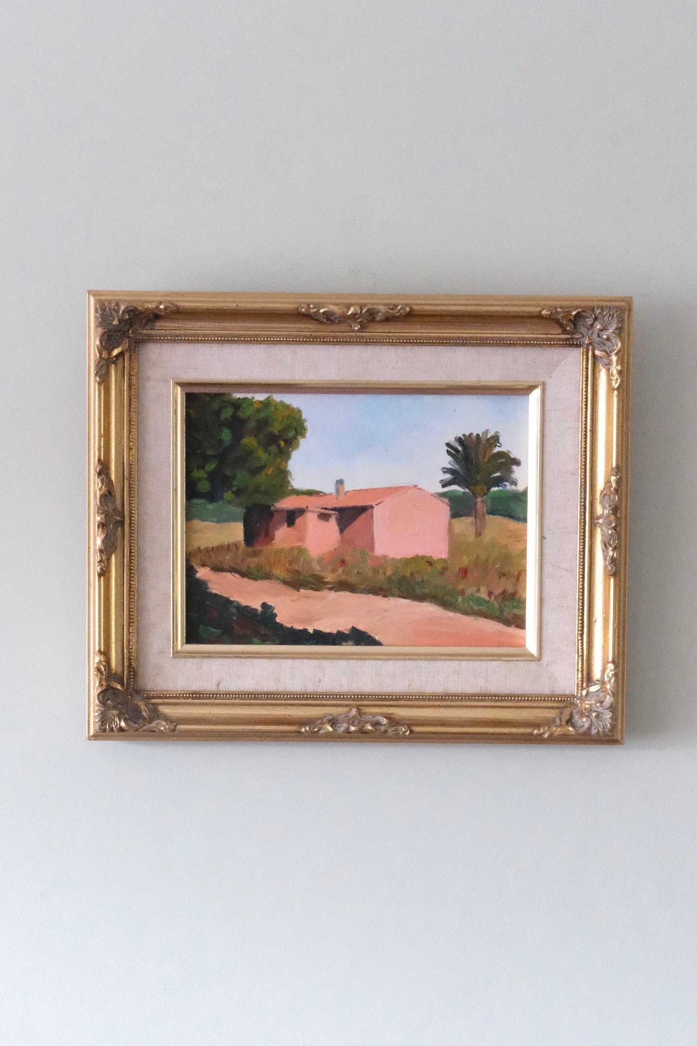 La Courteade Painting | Oil On Board