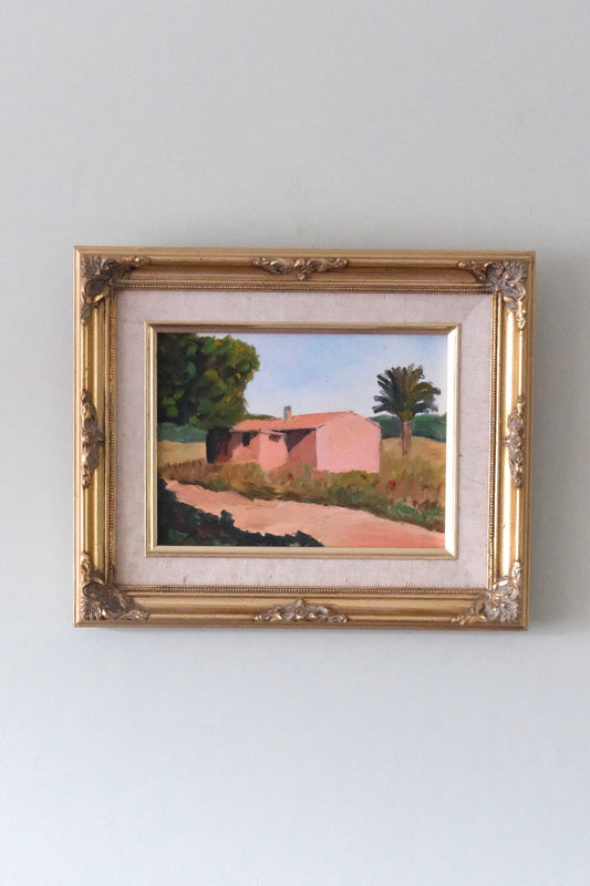 La Courteade Painting | Oil On Board