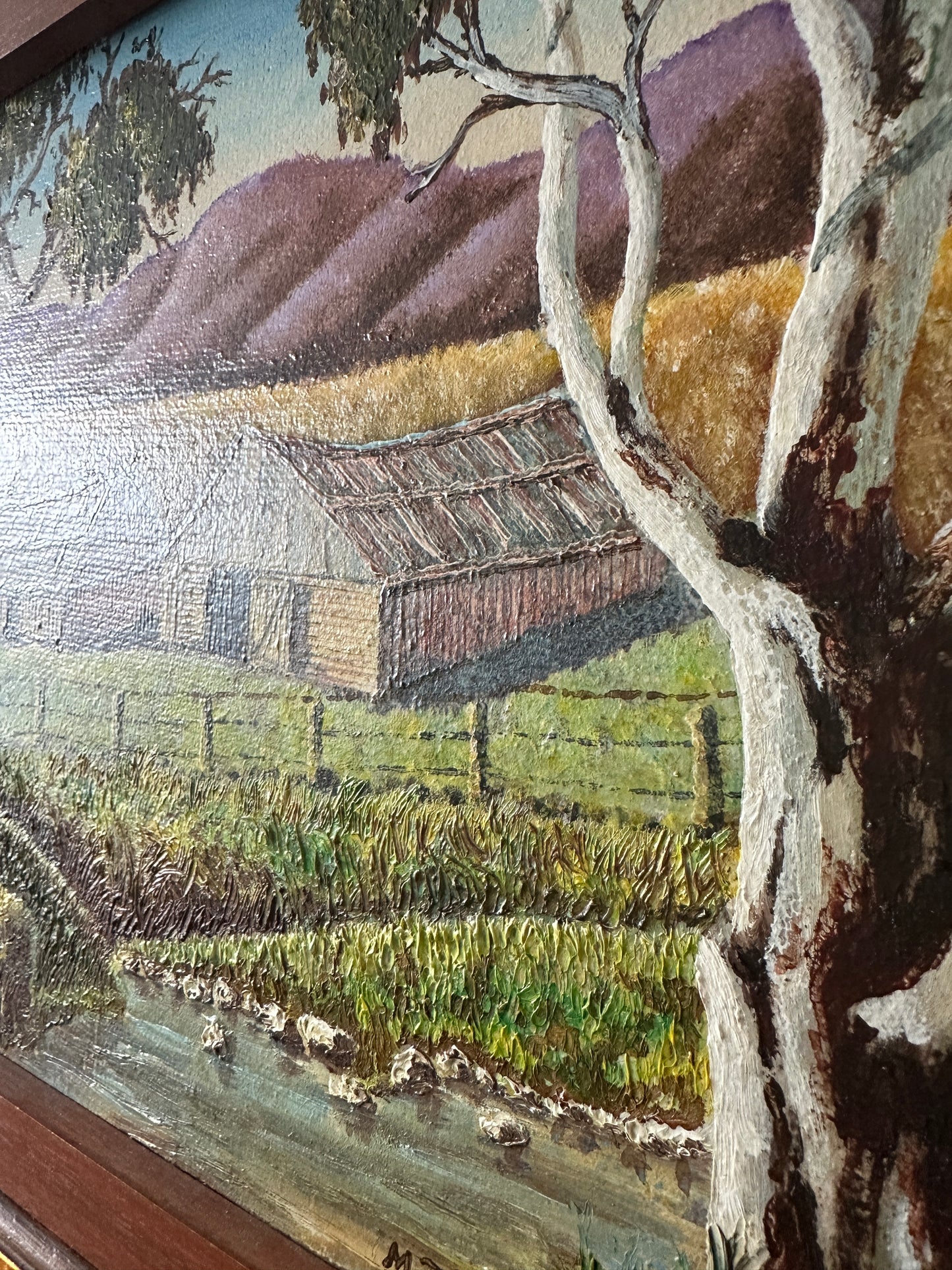 Austrian Landscape Painting | Oil On Board