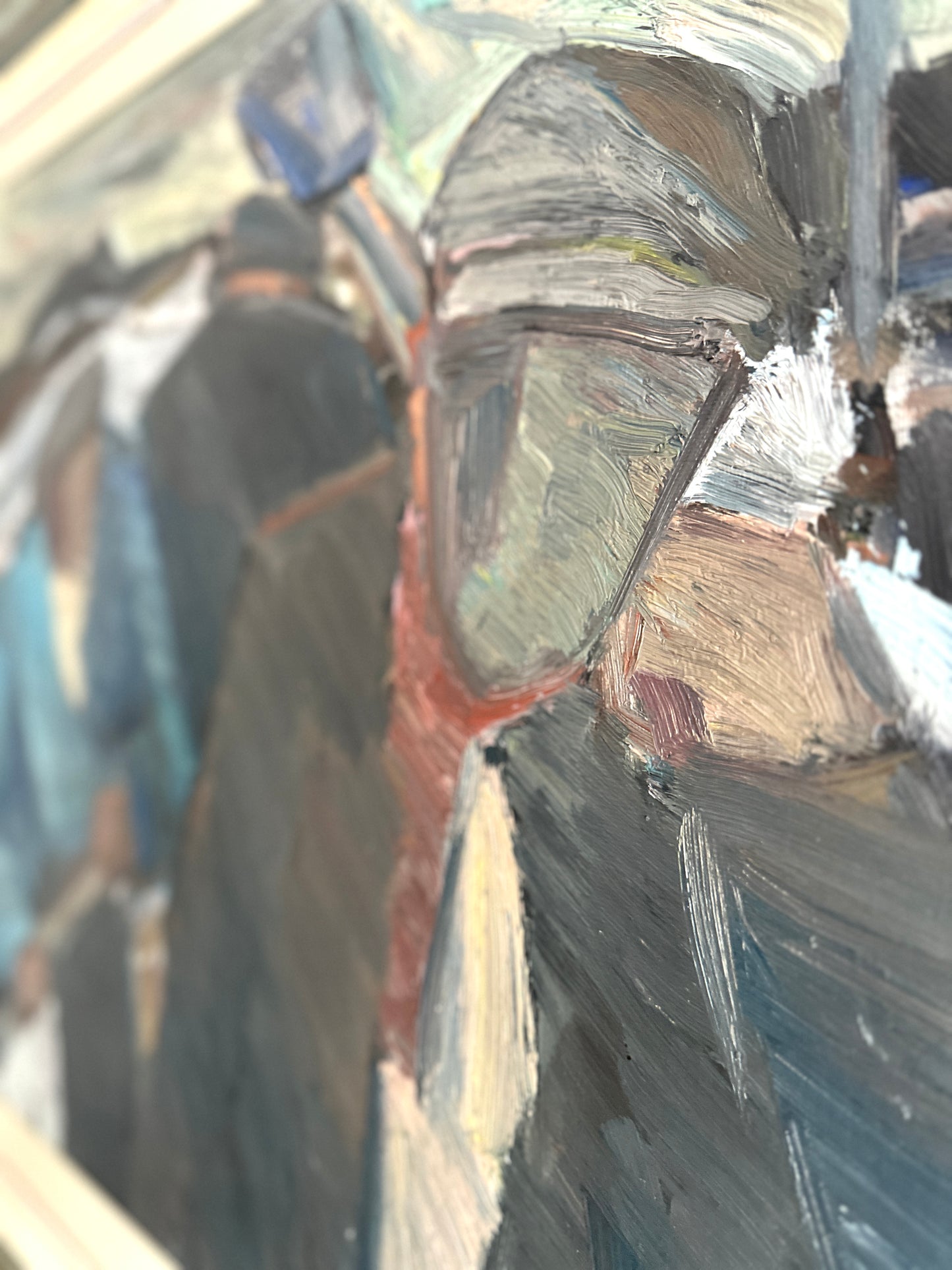 The Workers | Oil Painting On Canvas
