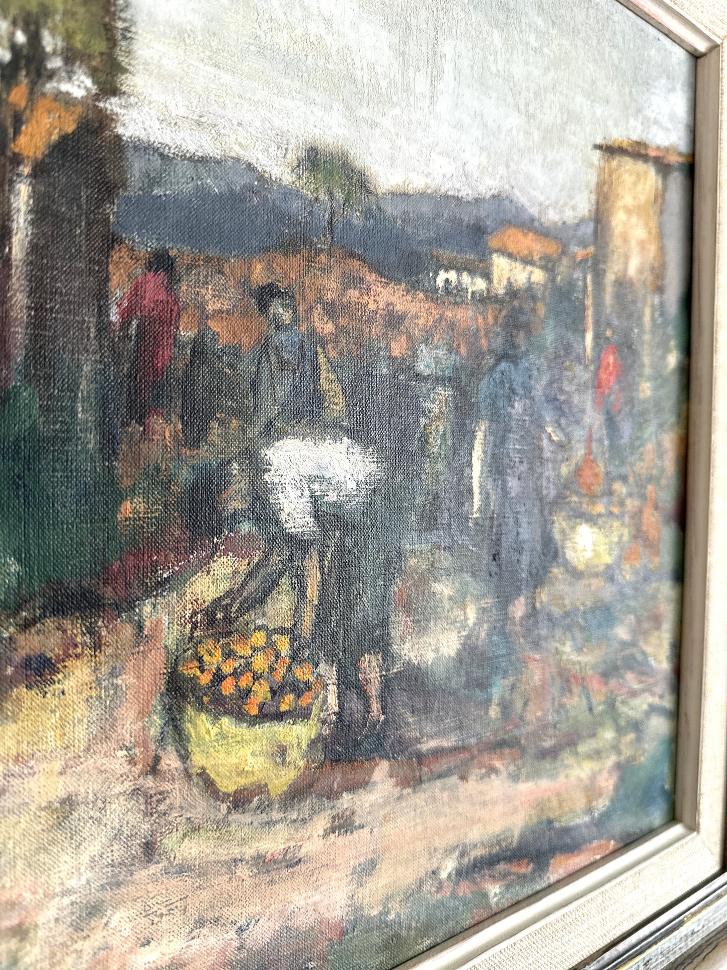 Village Study | Oil on Canvas