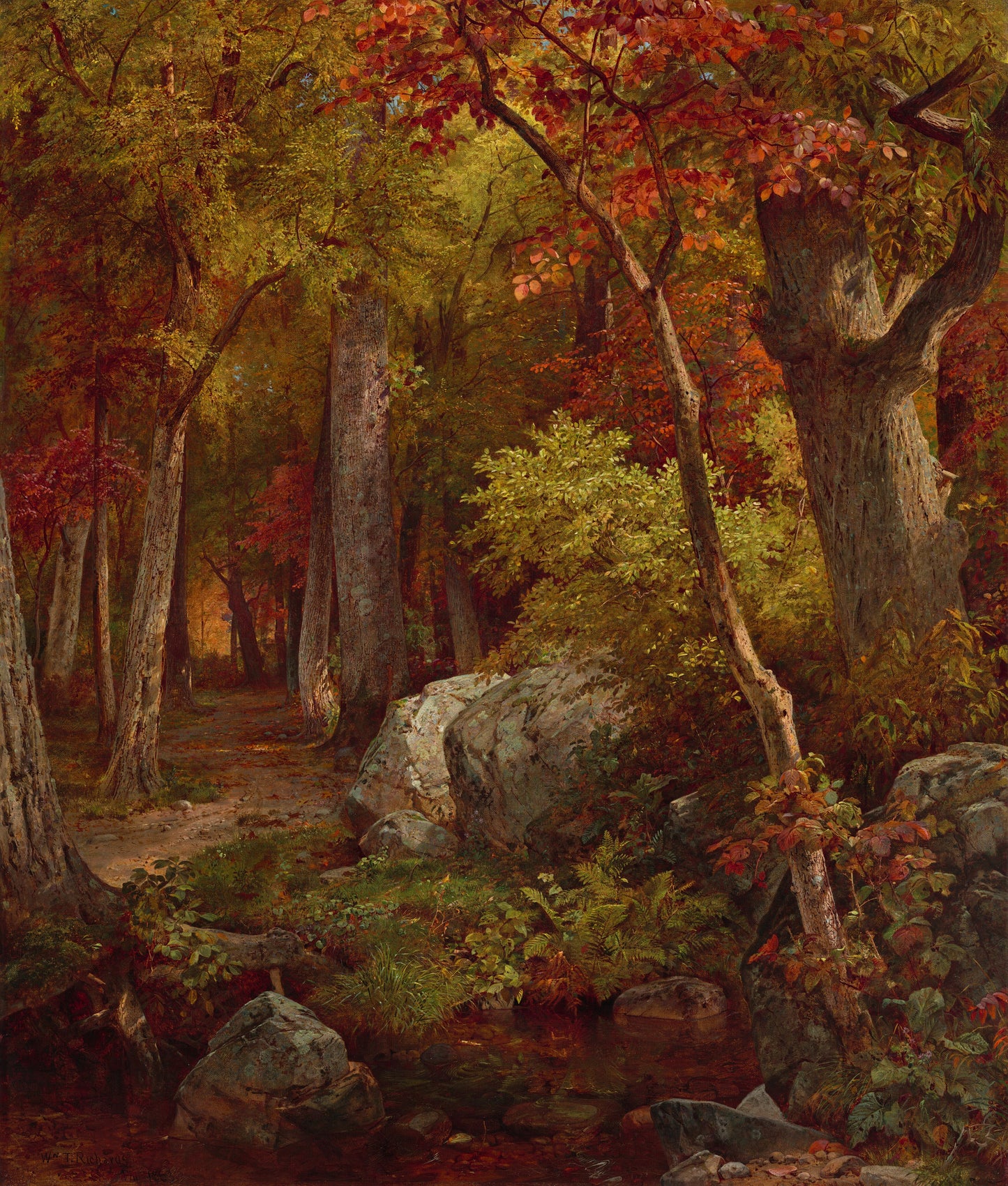 October Giclée Art Print