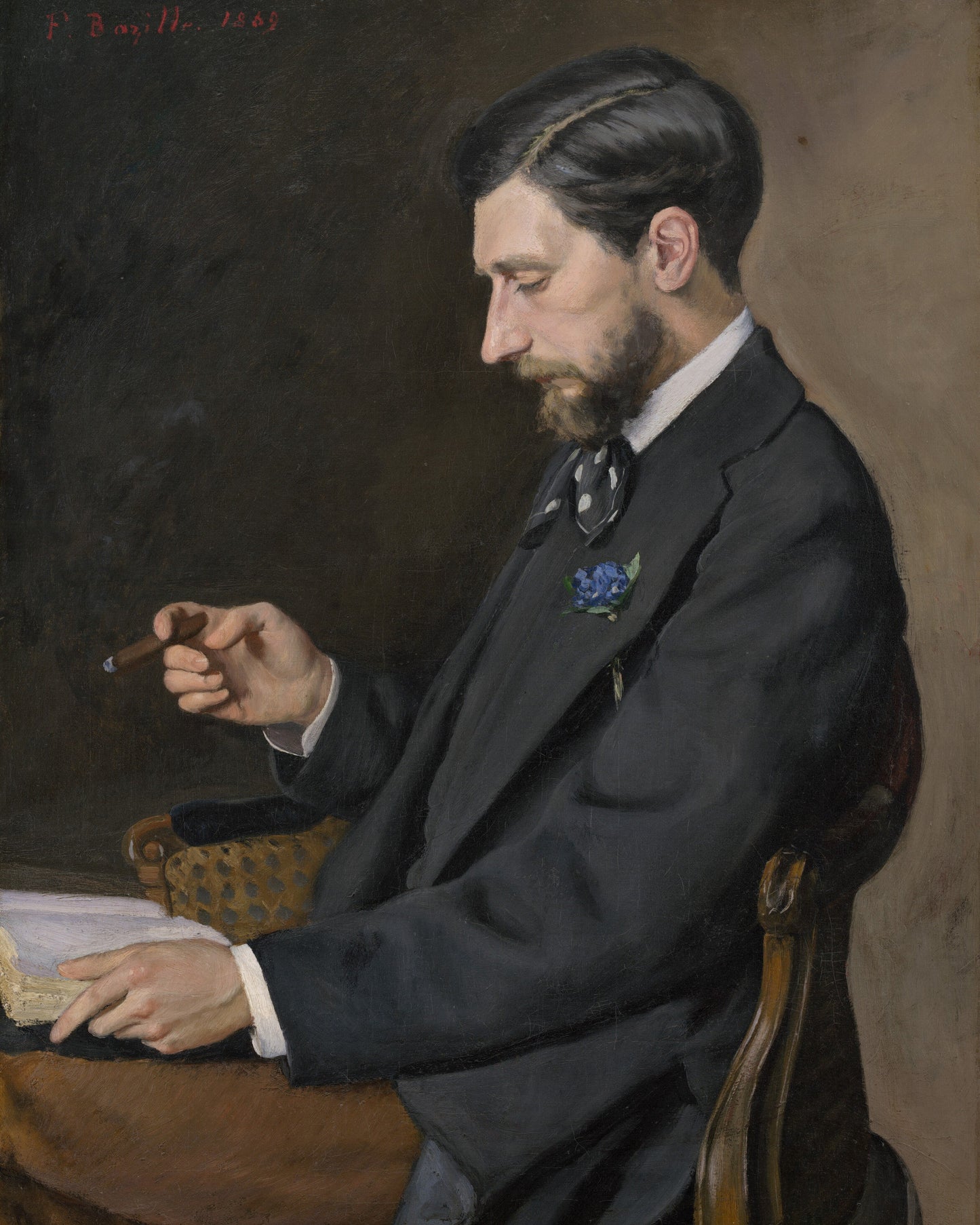 Edmond Portrait Giclée Art Print