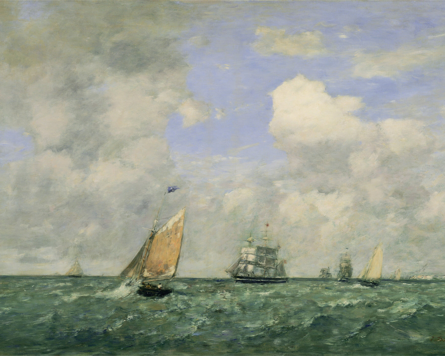 Sail Boats Giclée Art Print
