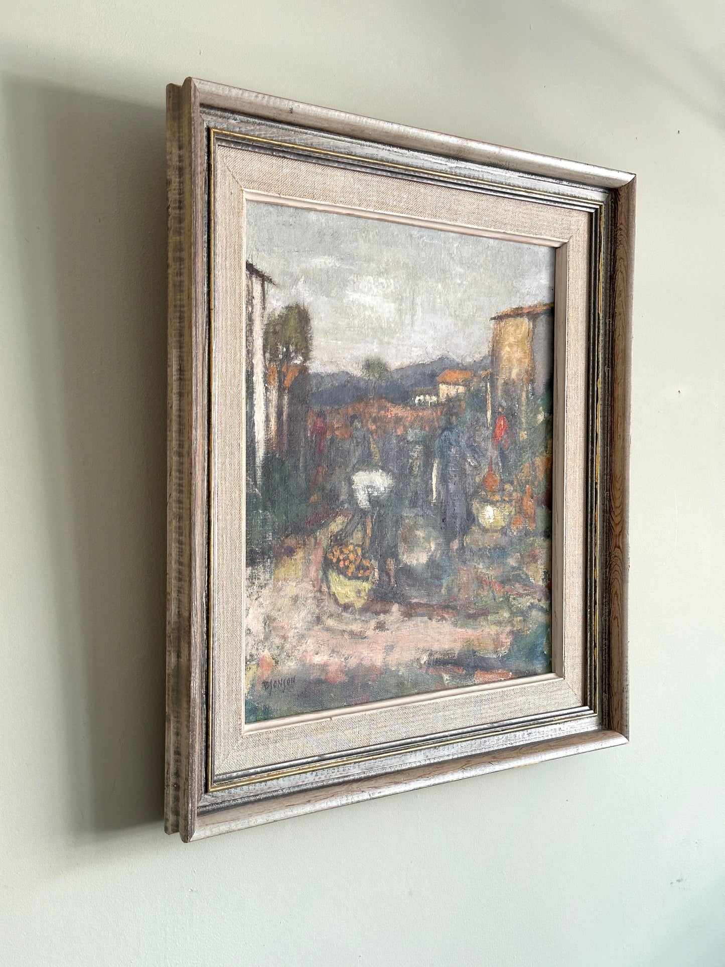 Village Study | Oil on Canvas