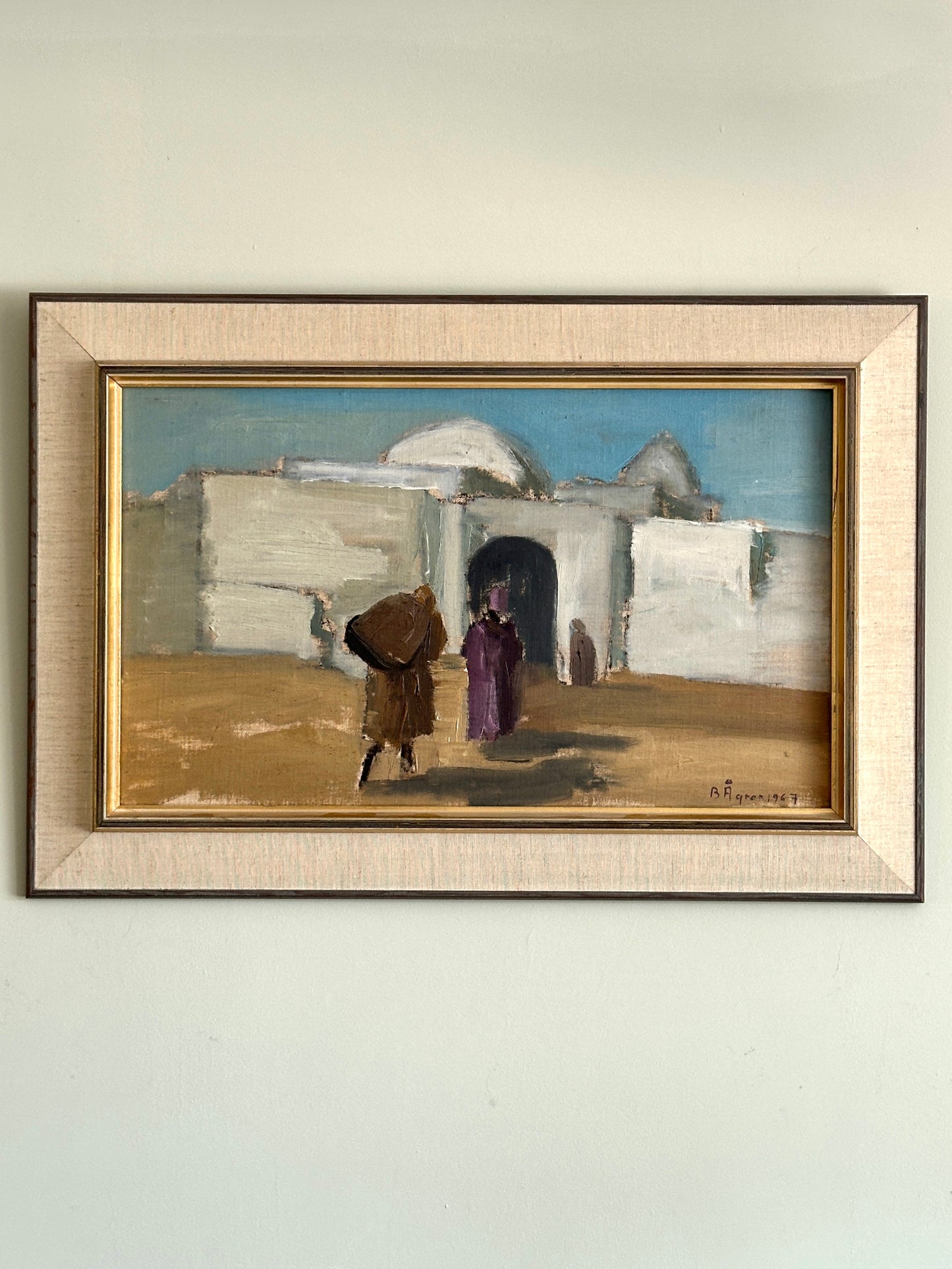 Morning At The Medina | Oil Painting On Canvas