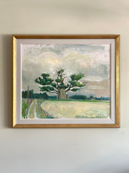 Ancient Tree Landscape | Oil on Canvas