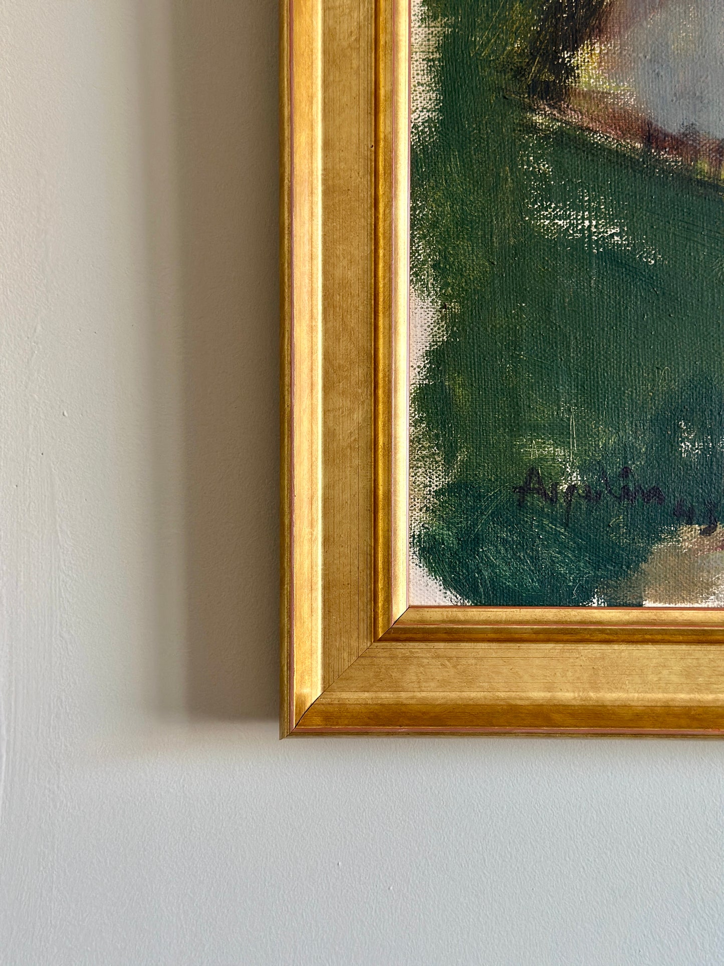 The Pines Road | Oil on Canvas Painting
