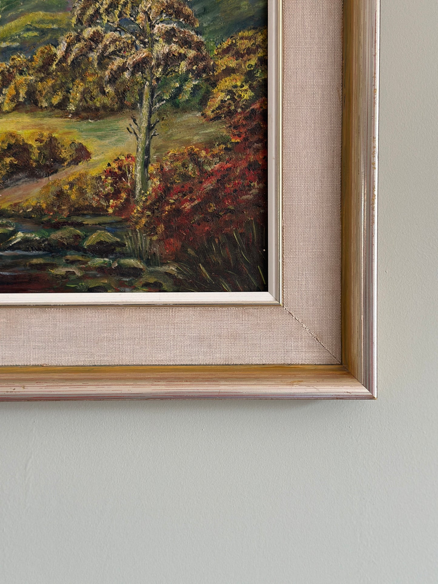 English Countryside | Oil On Board Painting