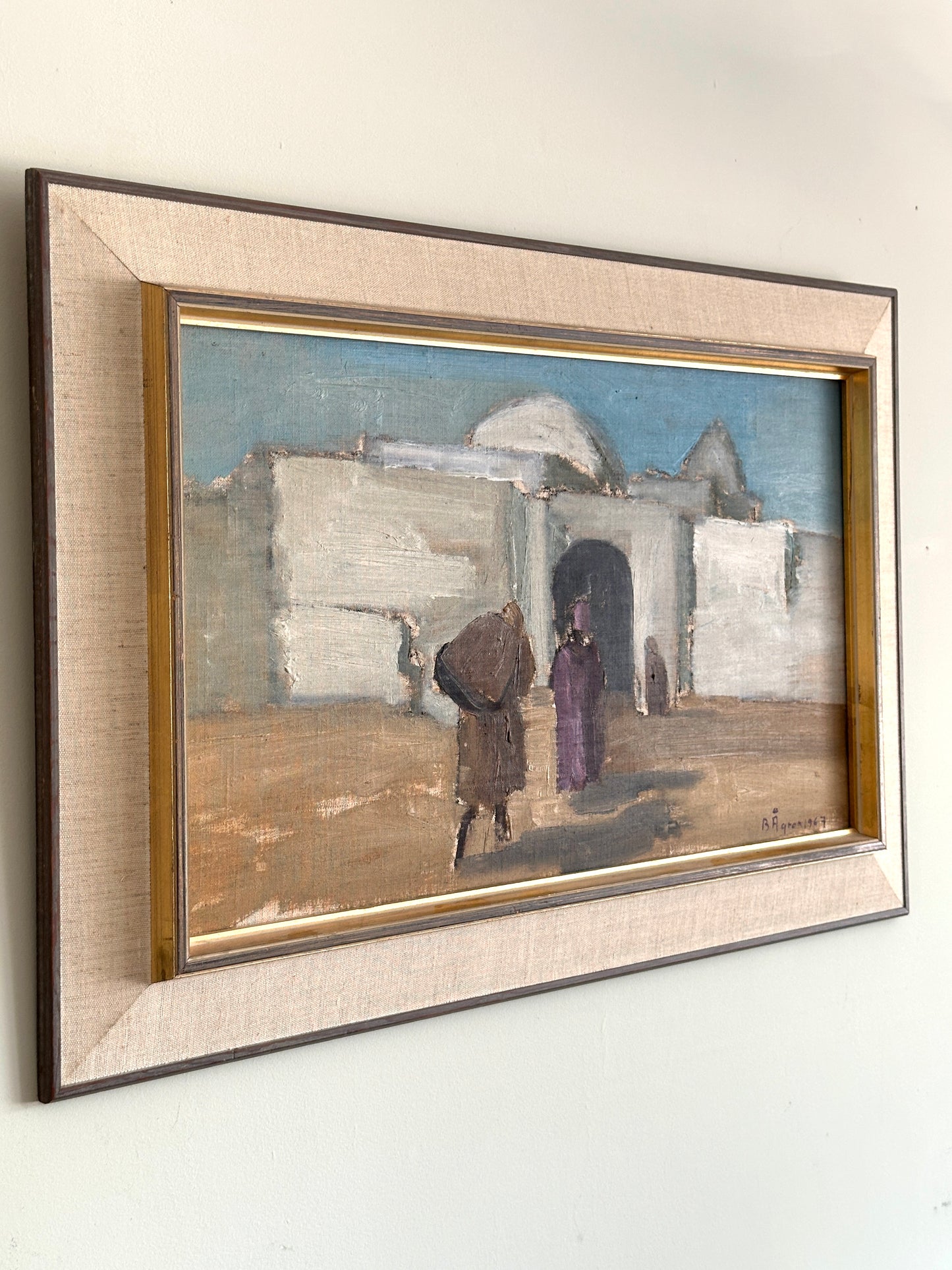 Morning At The Medina | Oil Painting On Canvas