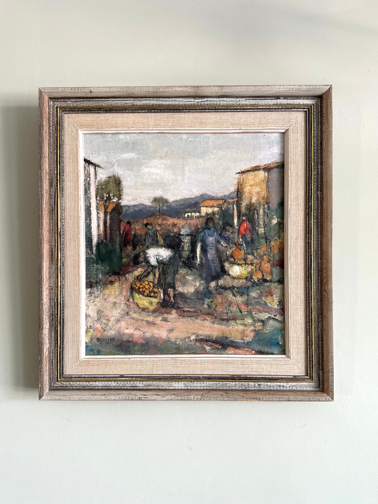Village Study | Oil on Canvas