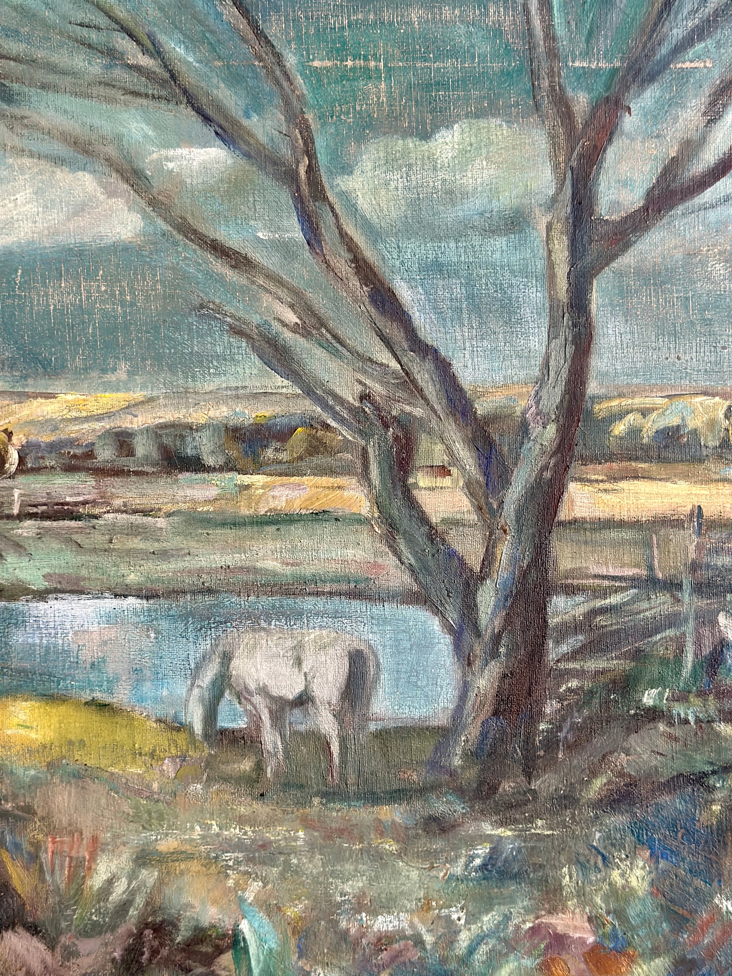 Clear Spring Day | Oil on Canvas Painting