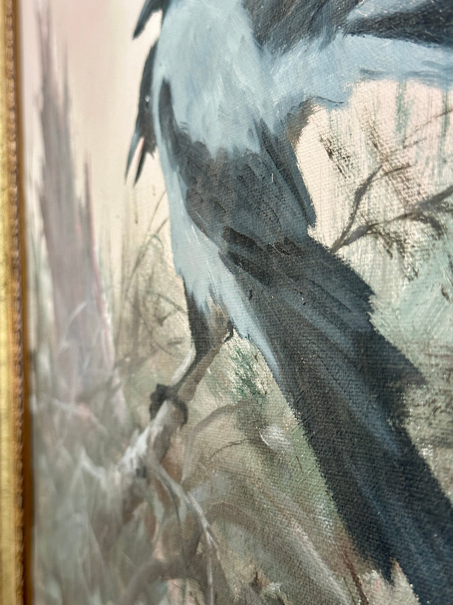 Hooded Crows | Oil On Canvas Painting