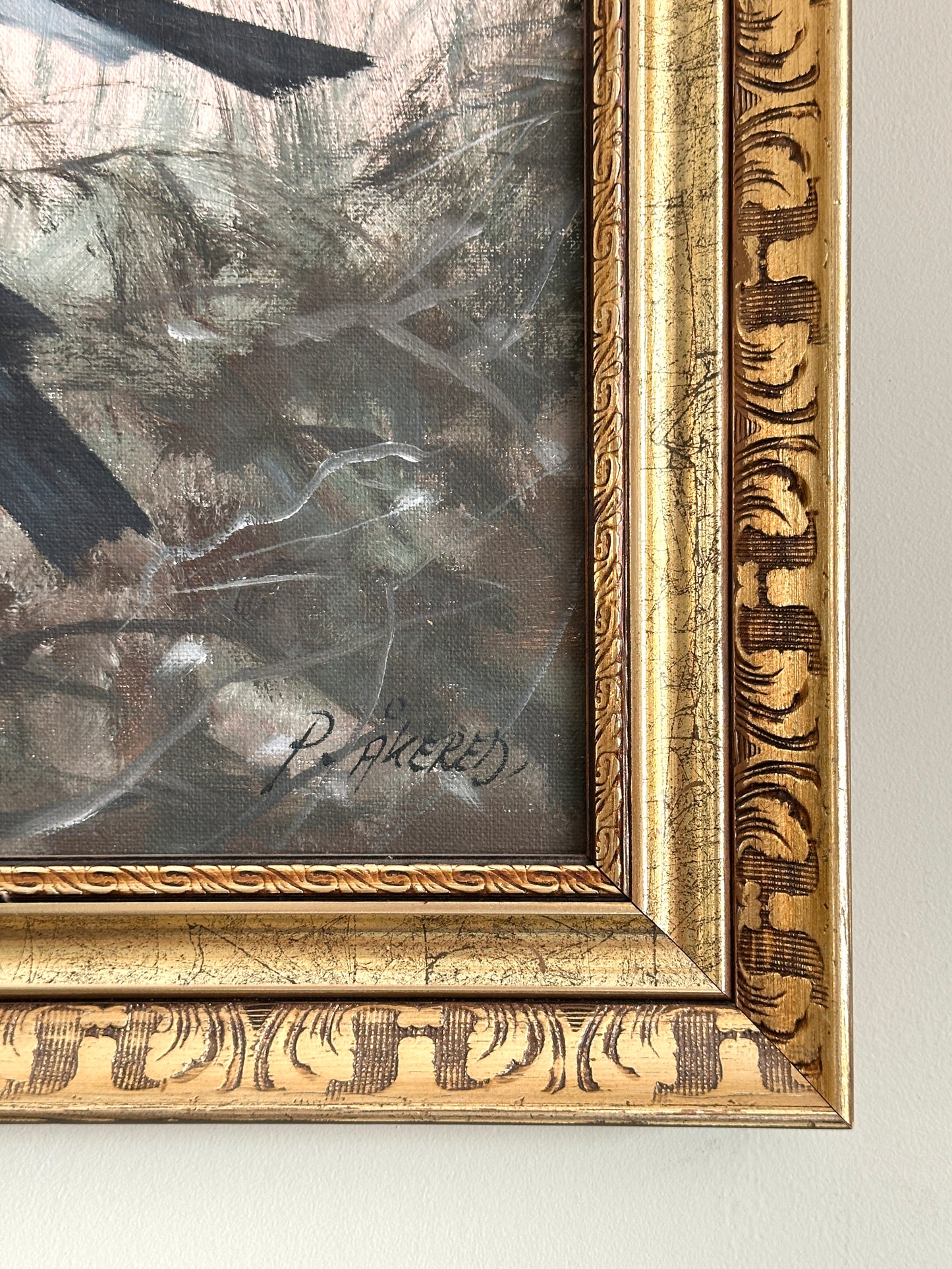 Hooded Crows | Oil On Canvas Painting