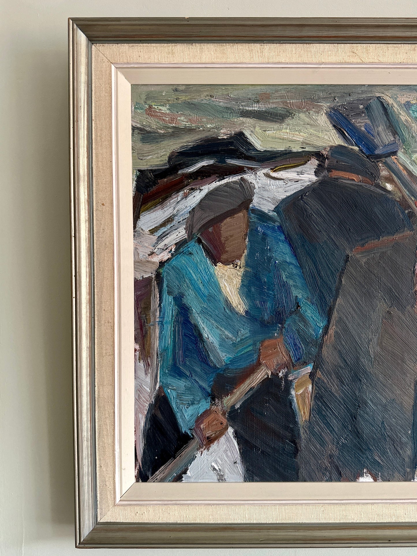 The Workers | Oil Painting On Canvas