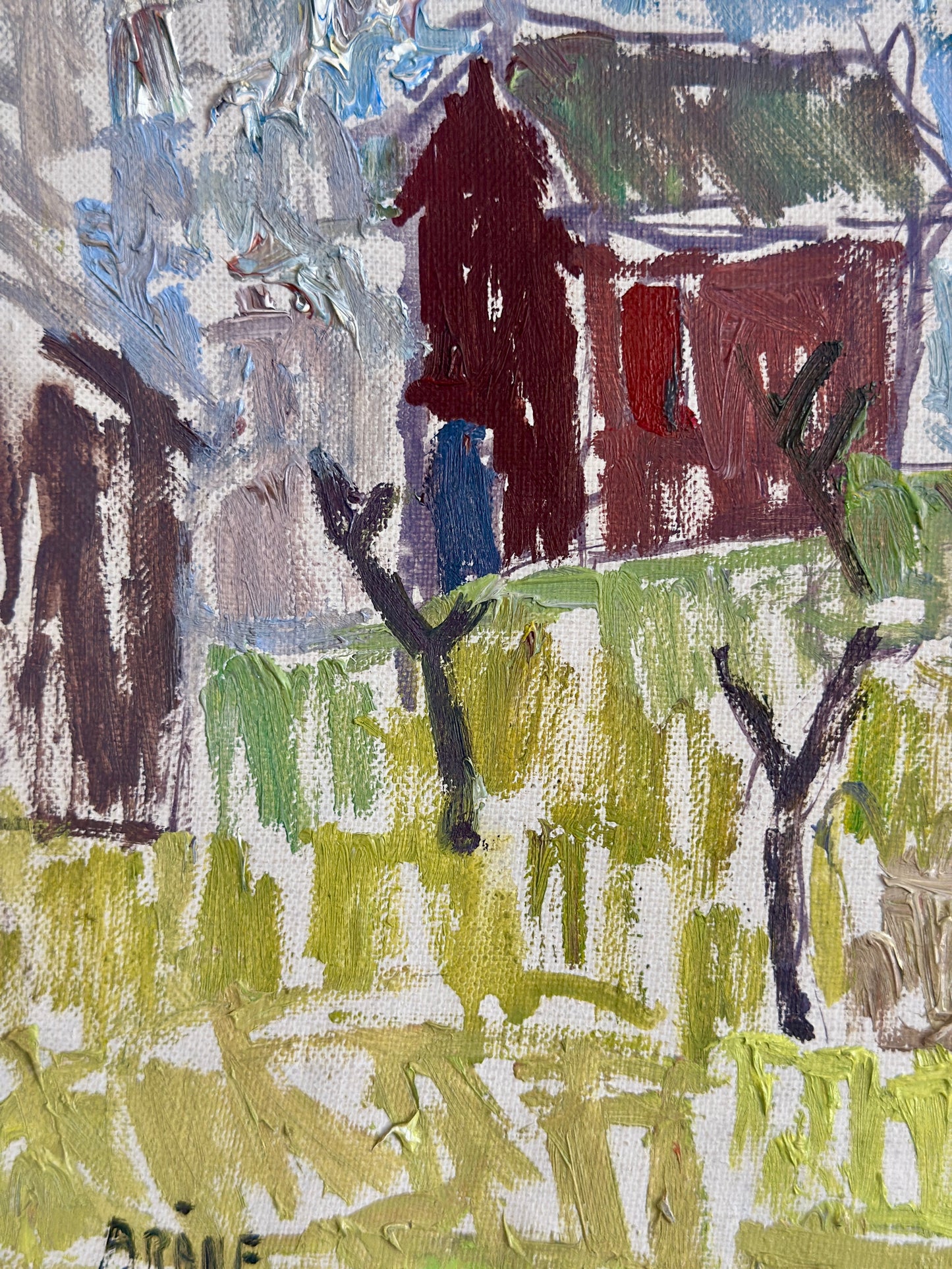 The Orchard | Oil On Canvas Painting