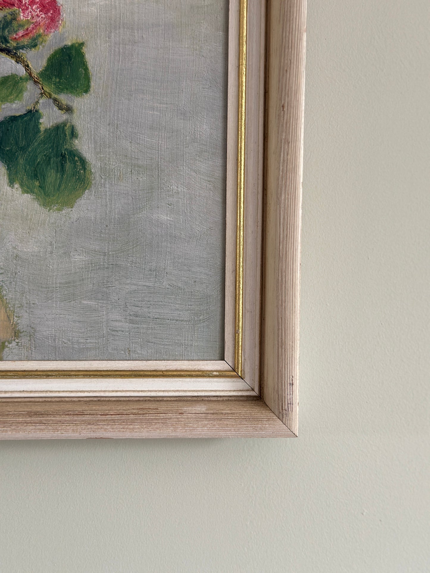 Wild Roses | Oil On Board Painting