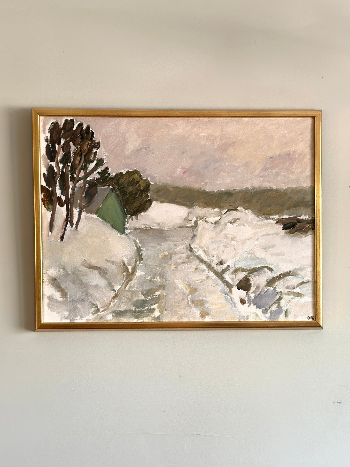 Skåne Winter | Original Oil on Canvas