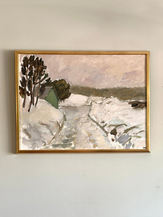 Skåne Winter | Original Oil on Canvas