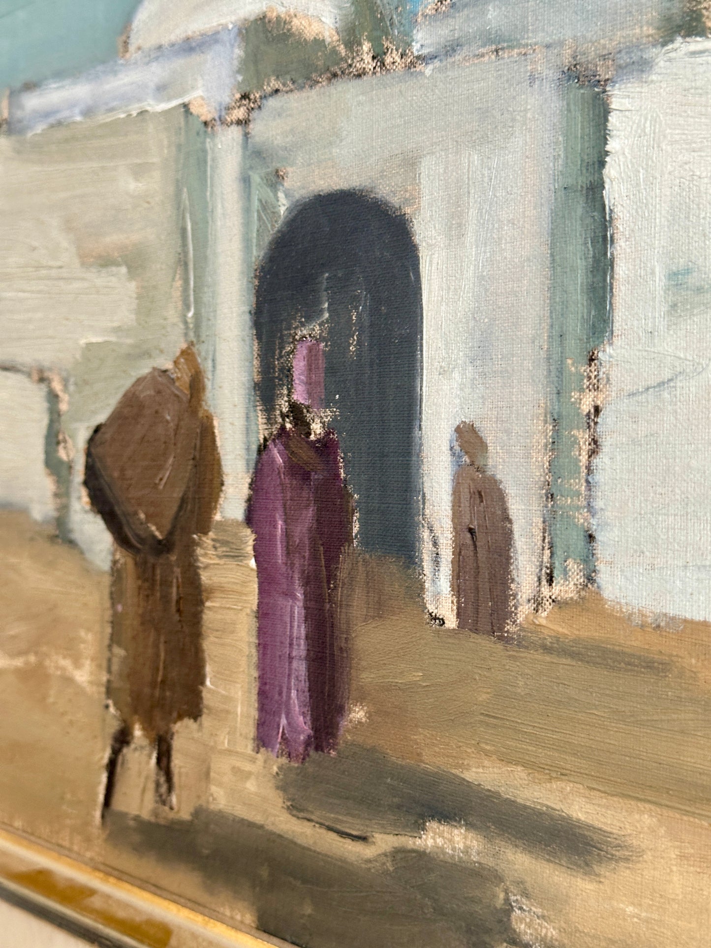 Morning At The Medina | Oil Painting On Canvas