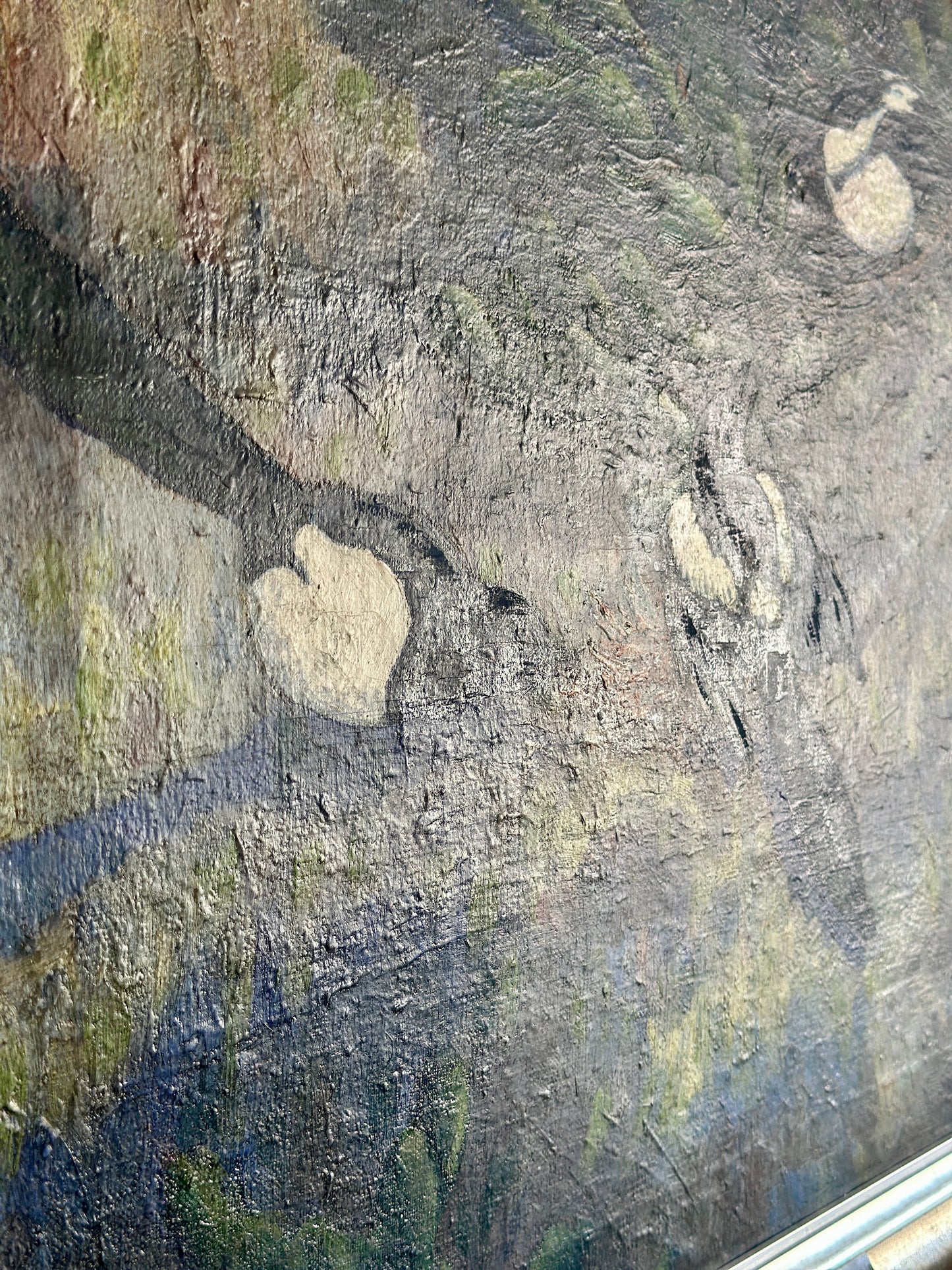 Magpies in the Pines | Original Oil on Canvas