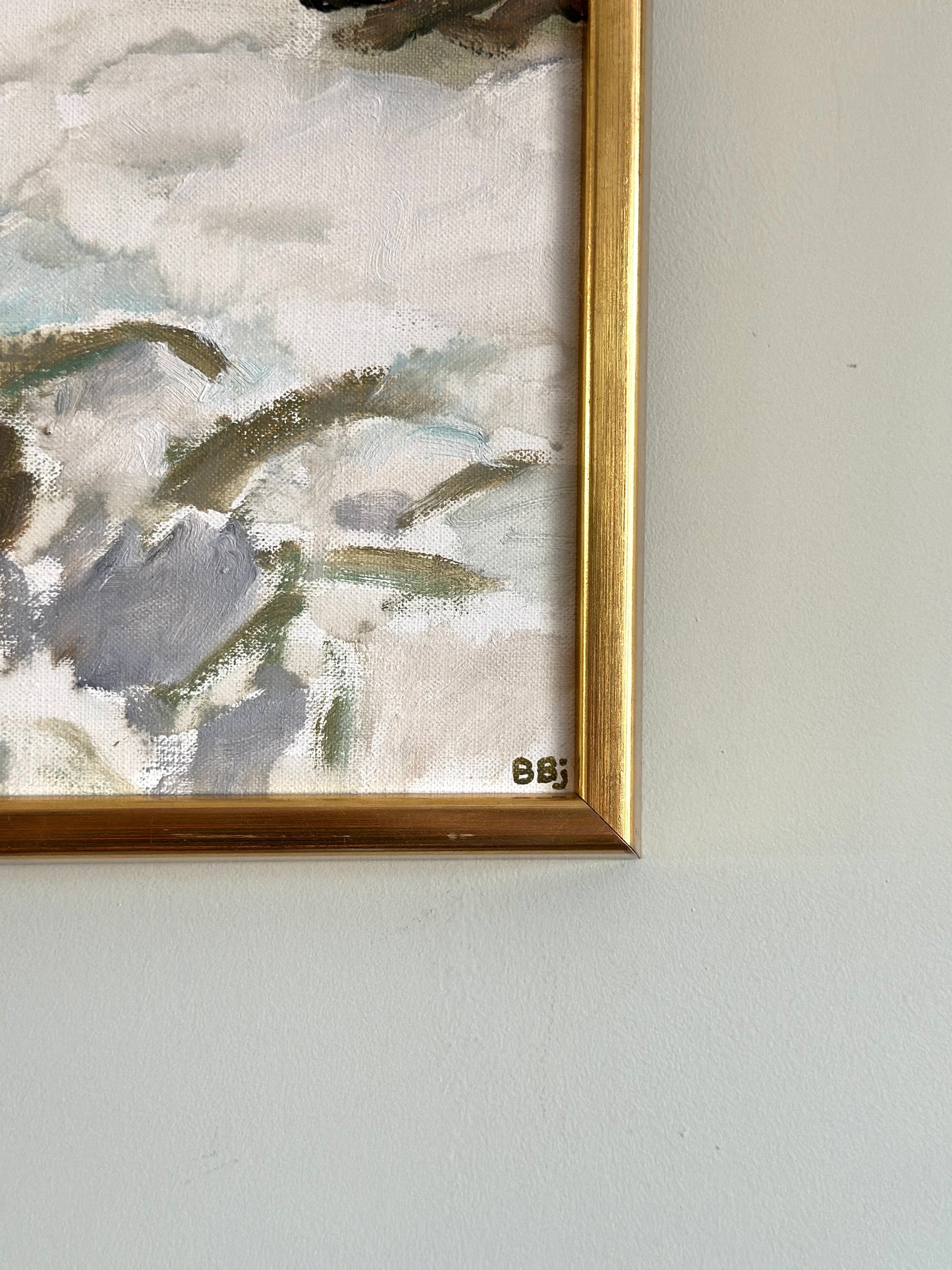 Skåne Winter | Original Oil on Canvas