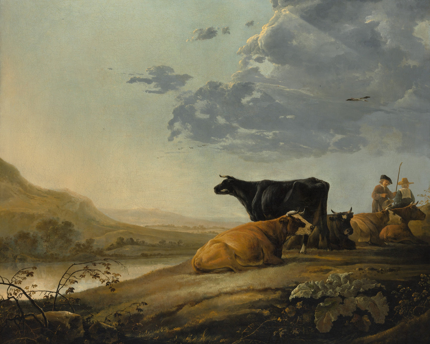 Cows Landscape Giclée Art Print
