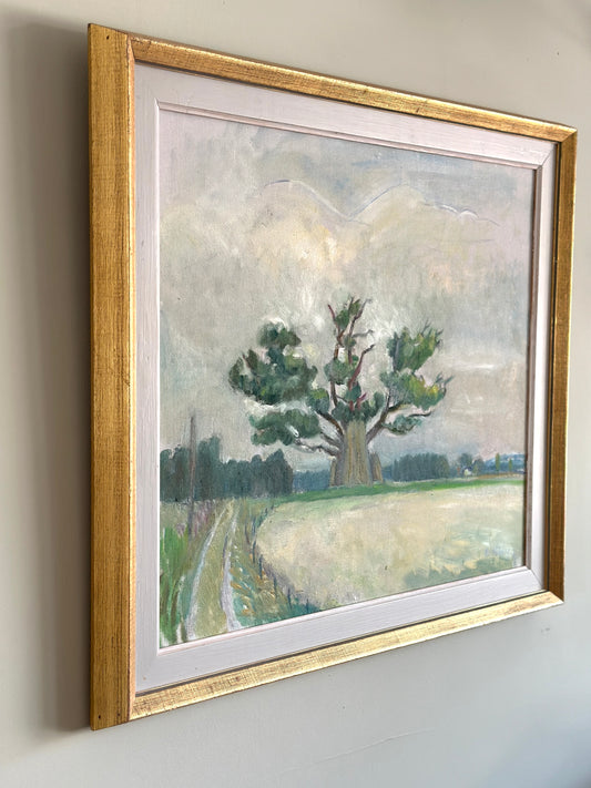Ancient Tree Landscape | Oil on Canvas
