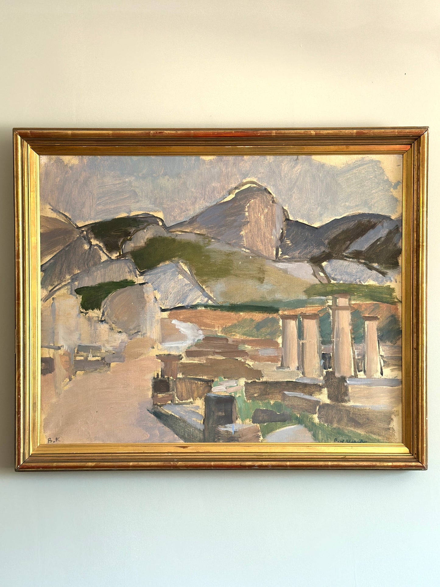 Evacuated City | Oil On Canvas Painting