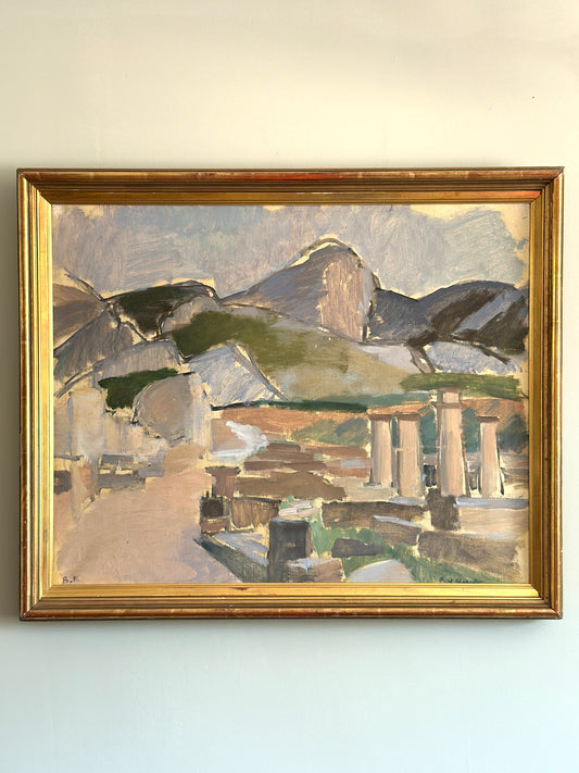 Evacuated City | Oil On Canvas Painting
