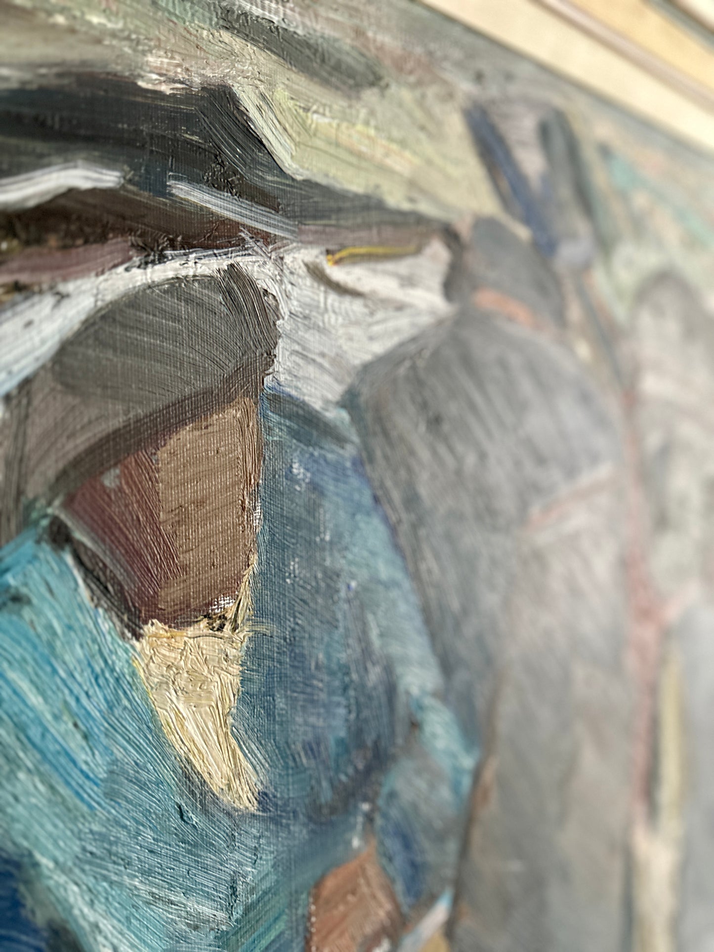 The Workers | Oil Painting On Canvas