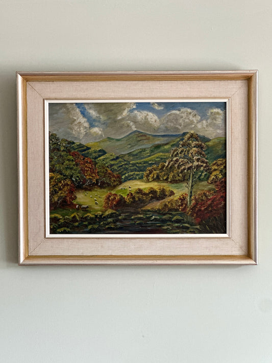 English Countryside | Oil On Board Painting