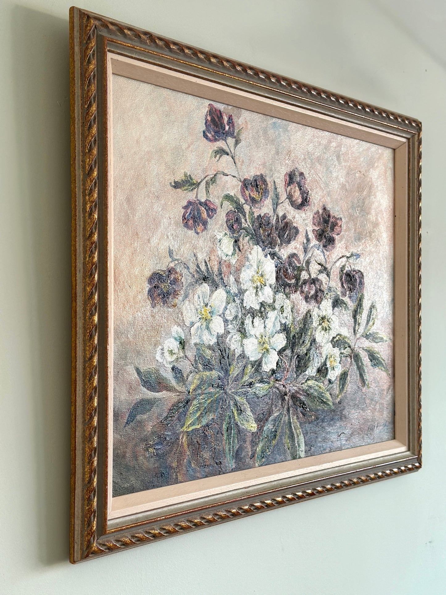 Hellebores | Oil on Board Painting