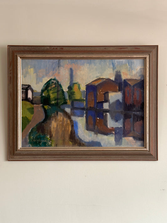 Waterway | Oil On Canvas Painting