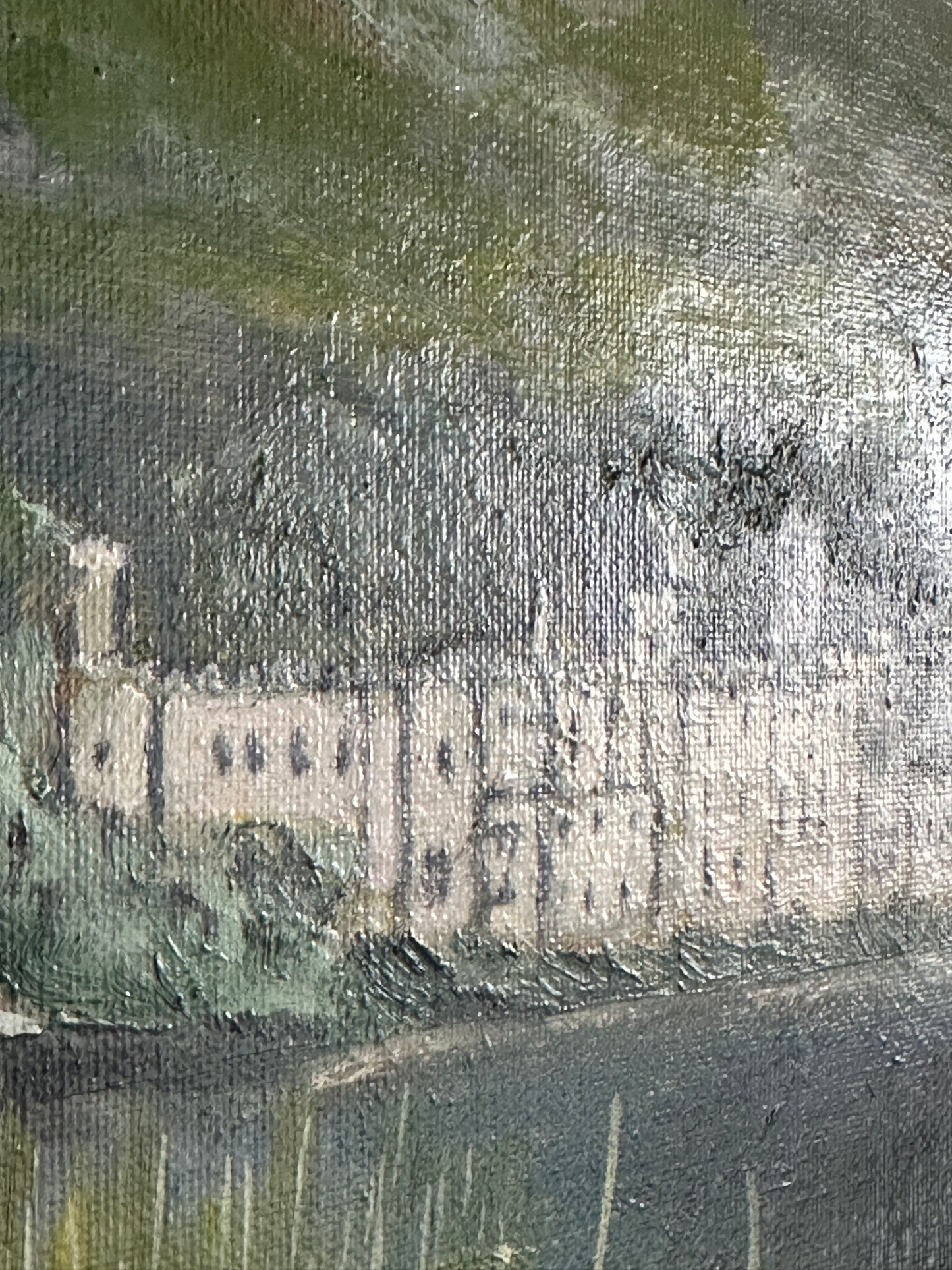 Kylemore Abbey Painting | Oil On Board