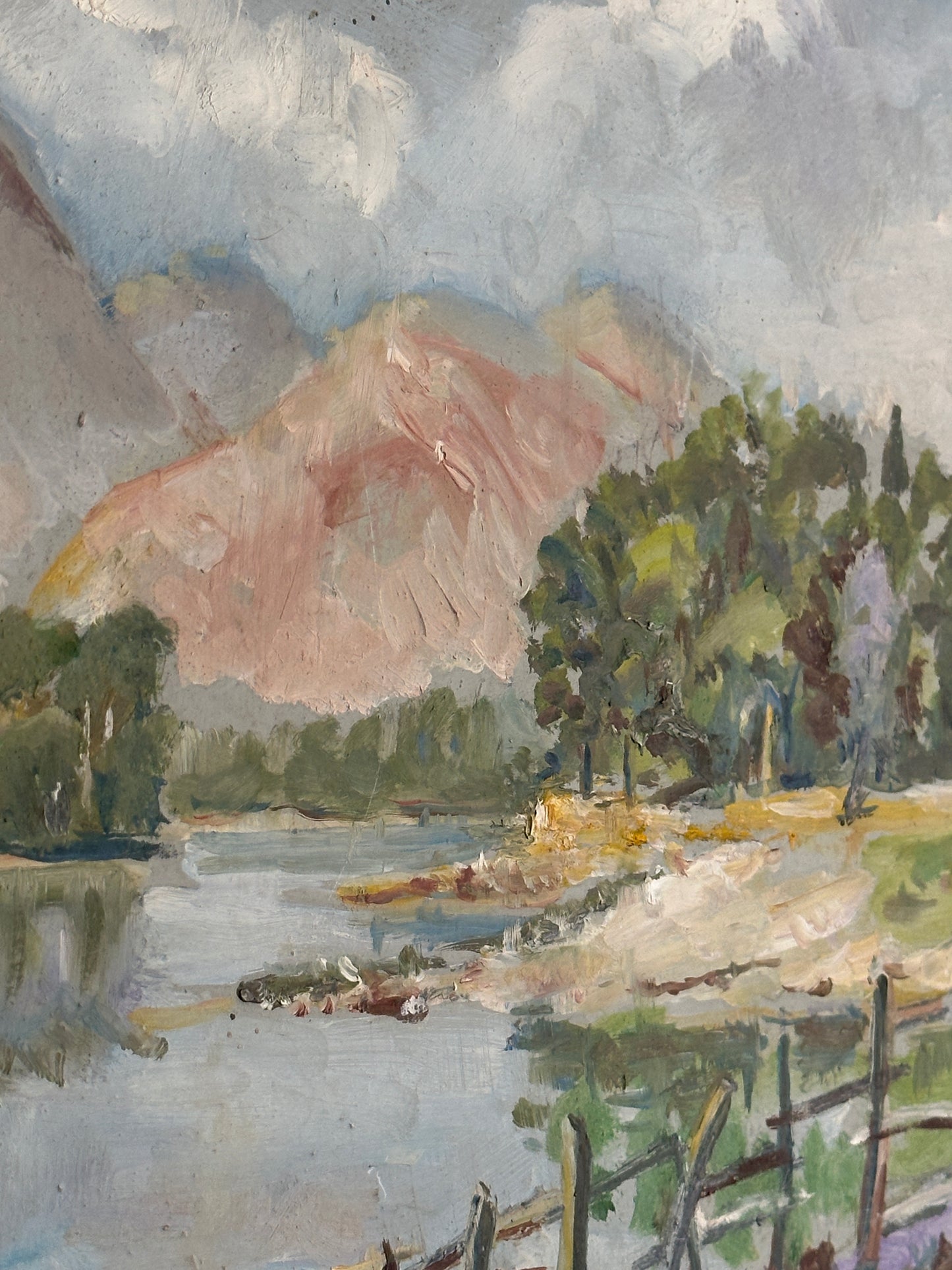 Gorse Point, Lake District | Oil On Board Painting