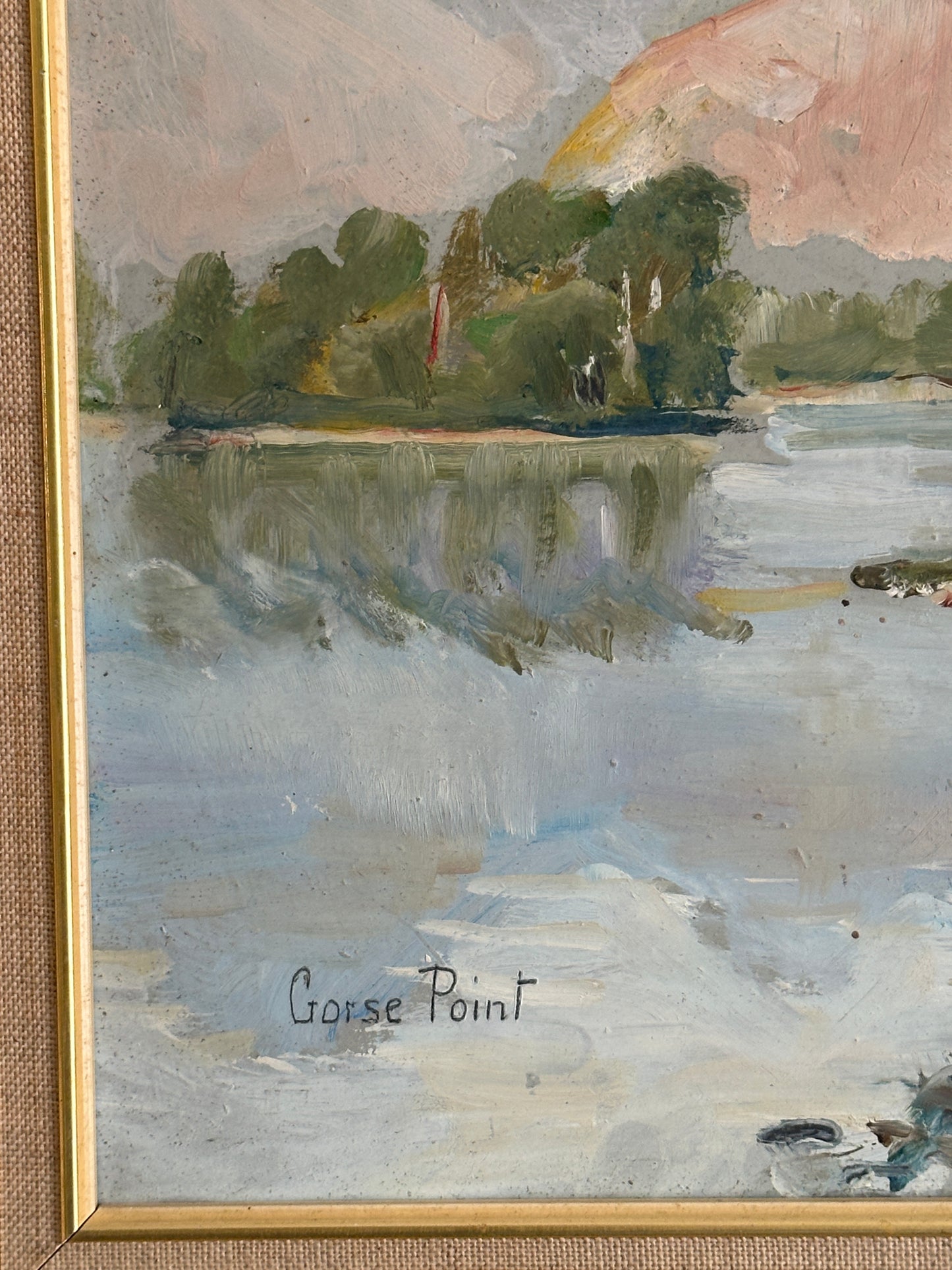Gorse Point, Lake District | Oil On Board Painting