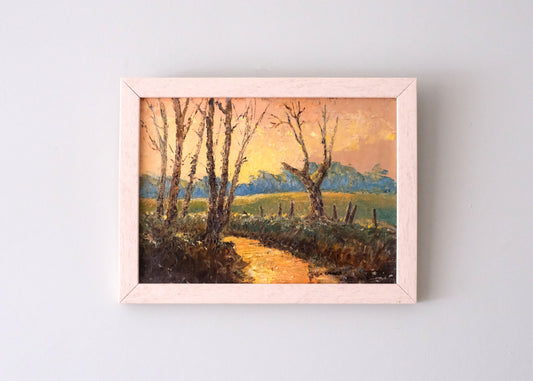 Waveley Valley, Oil On Board